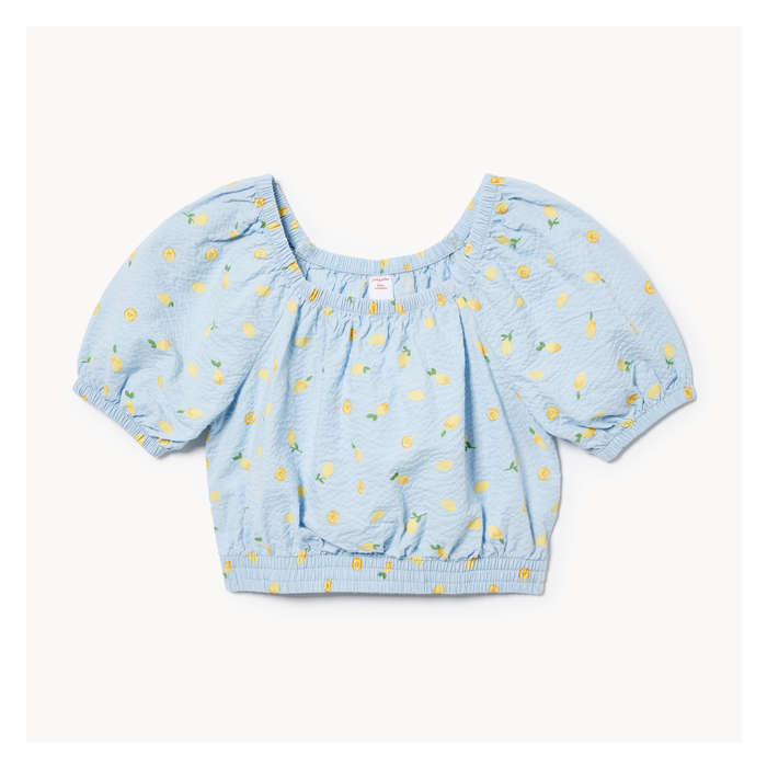 Kid Girls' Crinkled Top